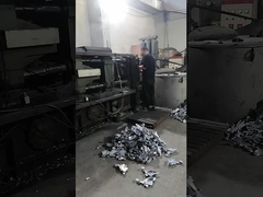 Video des Produktionsprozesses von Aluminiumgussprodukten