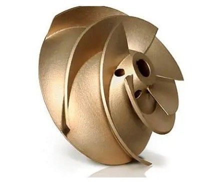 Industriestandard Custom Messing Kupfer Bronze Rohgroße gegossenen Sandguss
