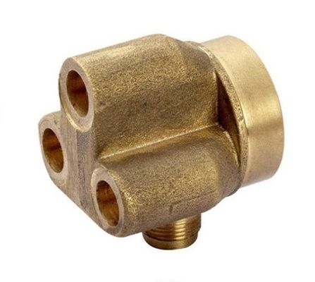 Messingmetall Kupfer-Druckguss-Ersatzteile für Industrieanlagen