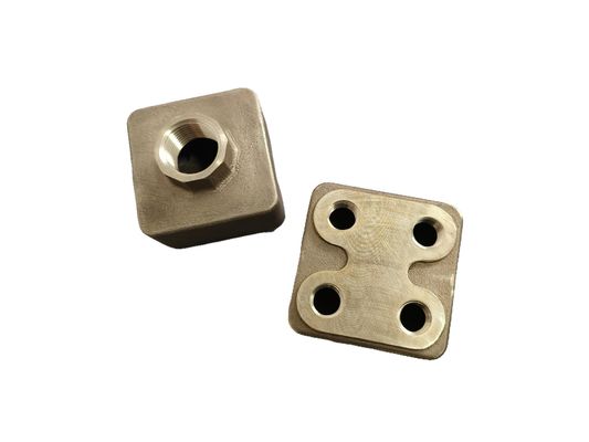 Hochpräzisions-Investitionsgussteile, angepasst von der Solid Brass Foundry