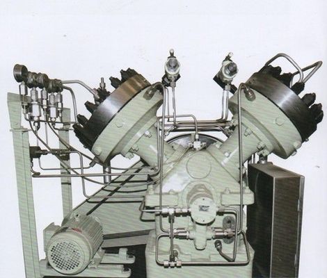 Korrosionsbeständiger, kostengünstiger industrieller V-förmiger Membrankompressor für Labore