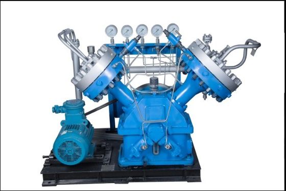 Korrosionsbeständiger, kostengünstiger industrieller V-förmiger Membrankompressor für Labore